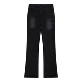 Retro Micro-Lar Ripped Antique Jeans